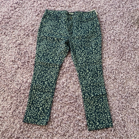 Denim - Plus Size 18 cheetah print stretch skinny jeans
